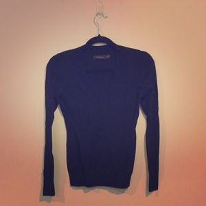 The Limited Black V-Neck Sweater